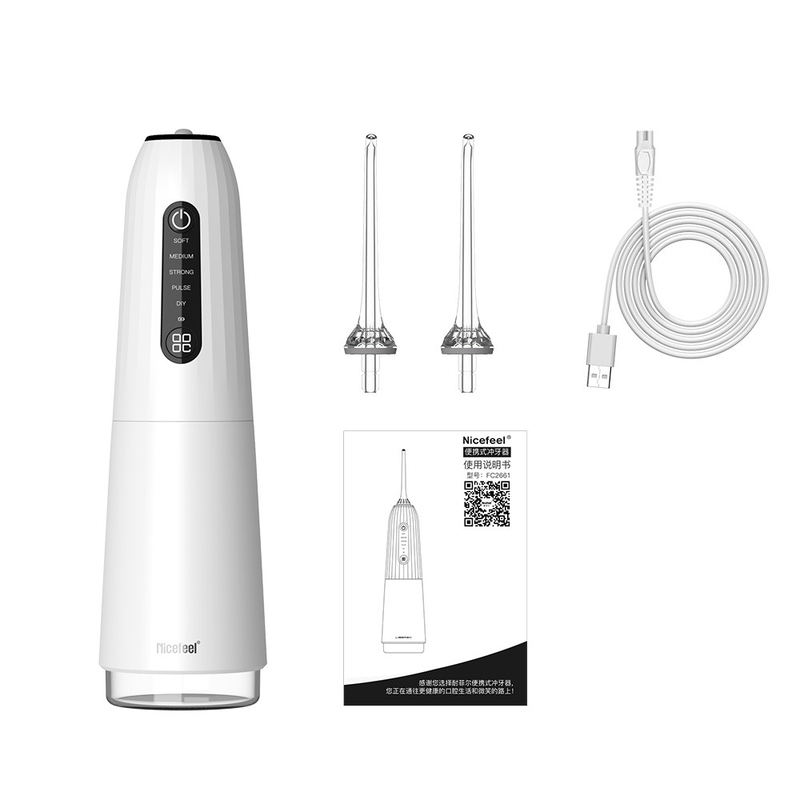 5 + โหมดการทำงาน Ipx7 ไฟฟ้า Water Jet 300ml Oral Hygiene Oral Irrigator ทำความสะอาดฟันน้ำทันตกรรม Pik Flosser