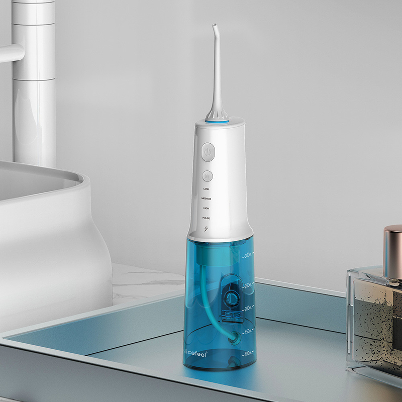 Nicefeel Oral Care น้ำยาล้างช่องปากไร้สายแบบพกพา 300ml ถังเก็บน้ำทรงพลัง
