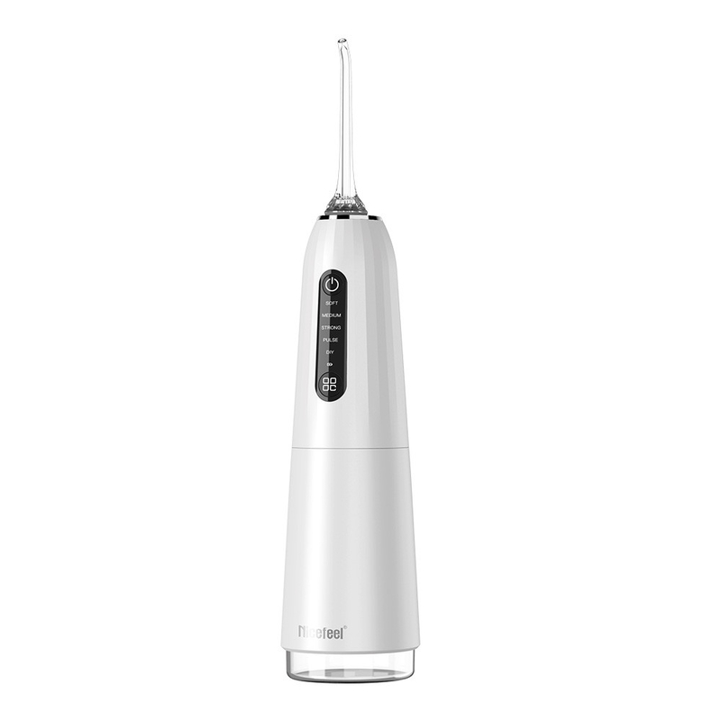 Flosser ทันตกรรมไฟฟ้าแบบพกพาชาร์จ USB ไร้สายสำหรับการเดินทาง