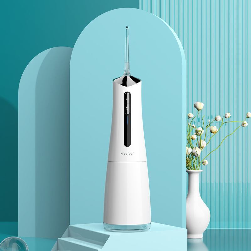 4 โหมดการทำงาน 300ml Electric Jet Flosser น้ำแบบพกพาไร้สายทำความสะอาดช่องปาก