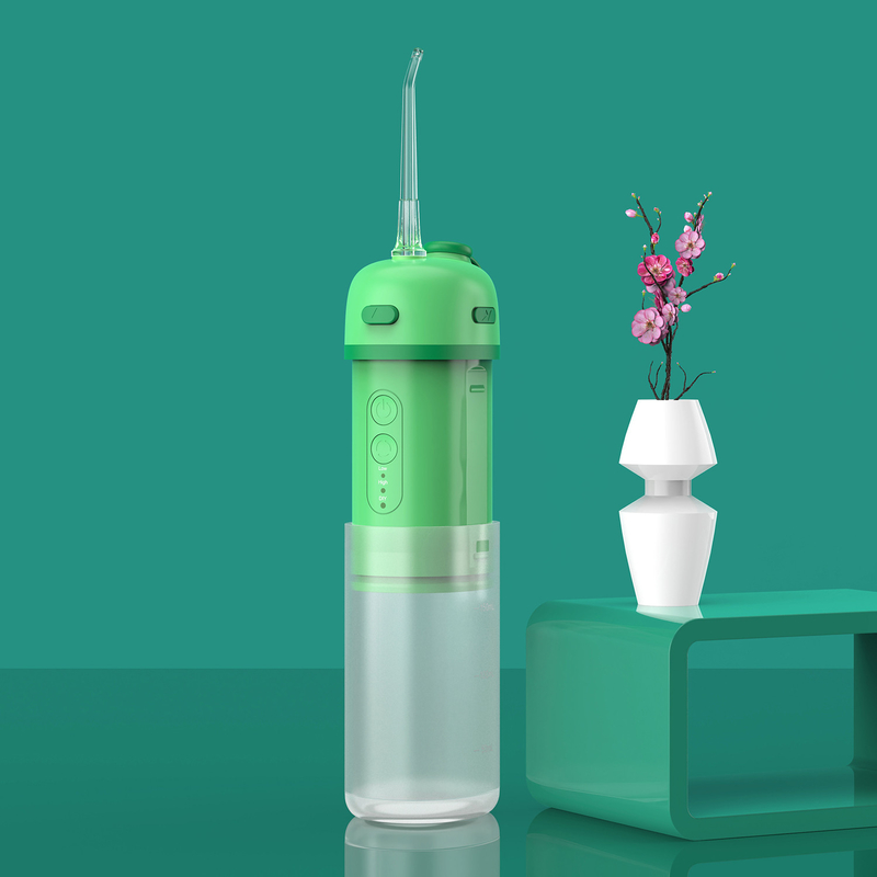 Type C IPX7 Electric Jet ไร้สายแบบพกพา Mini Water Flosser เครื่องทำความสะอาดฟัน