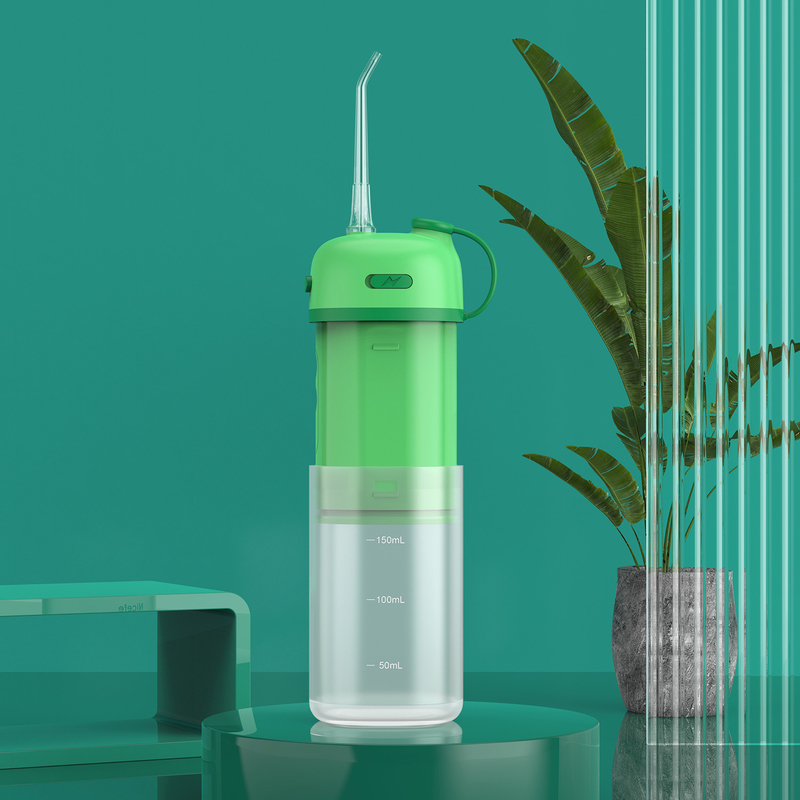 Type C IPX7 Electric Jet ไร้สายแบบพกพา Mini Water Flosser เครื่องทำความสะอาดฟัน