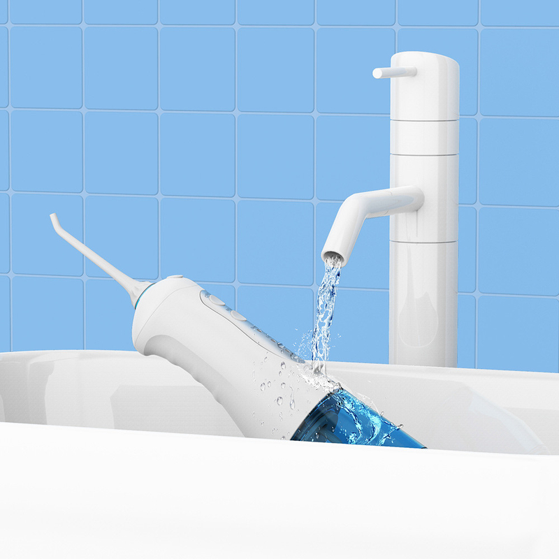 300ml IPX7 Electric Jet Mini Flosser น้ำทำความสะอาดฟันแบบพกพาไร้สาย