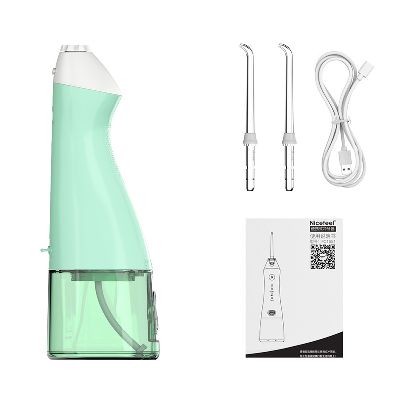 หน้าแรก การเดินทาง 300ML IPX7 กันน้ำไร้สายทันตกรรม Irrigator ปากแบบพกพา