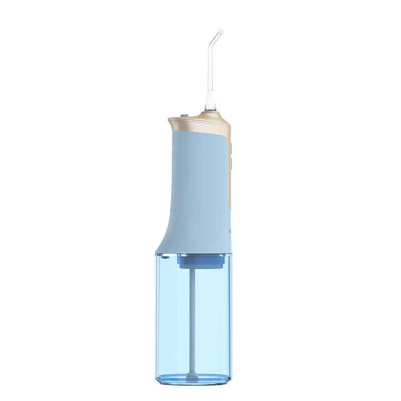 เครื่องทำความสะอาดช่องปากไฟฟ้าเจ็ทไร้สายแบบพกพา Water Flosser IPX7 300ml