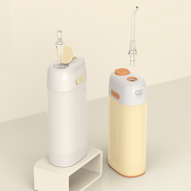 Type C IPX7 Electric Jet ไร้สายแบบพกพา Mini Water Flosser เครื่องทำความสะอาดฟัน