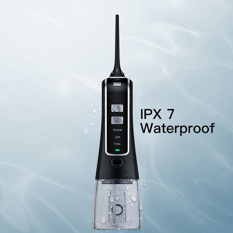 300ml Electric Jet 3 โหมดการทำงาน Flosser น้ำแบบพกพาไร้สาย Oral Clean