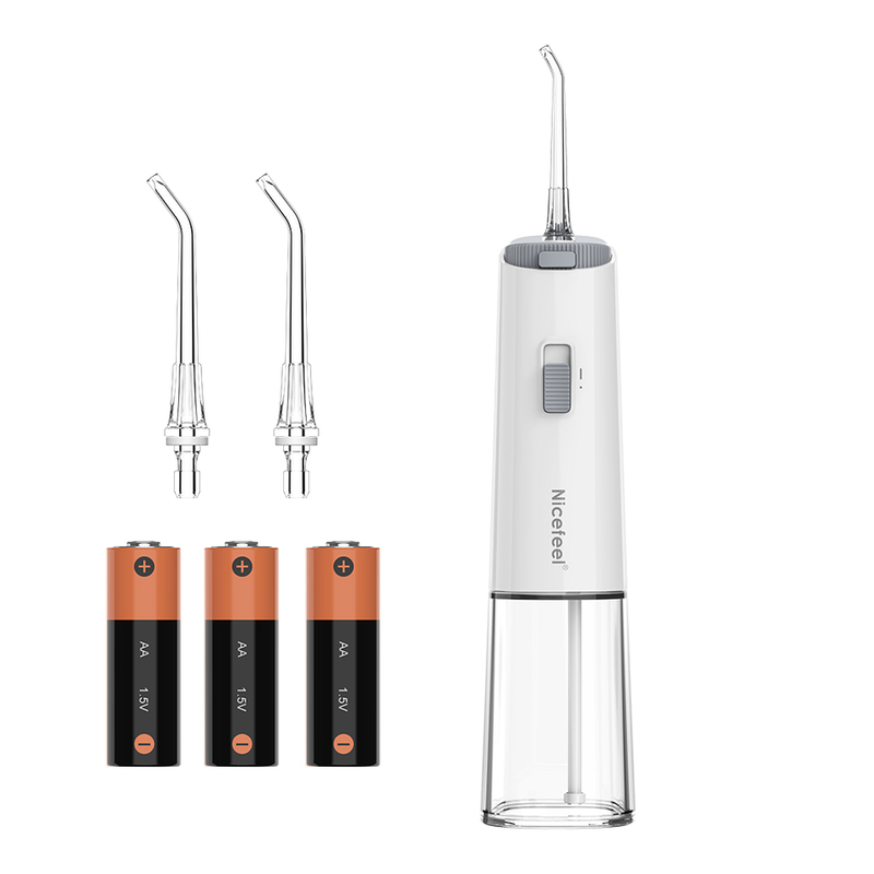 Flosser น้ำแบบพกพา 30-125PSI เครื่องล้างช่องปากสำหรับทำความสะอาดฟัน