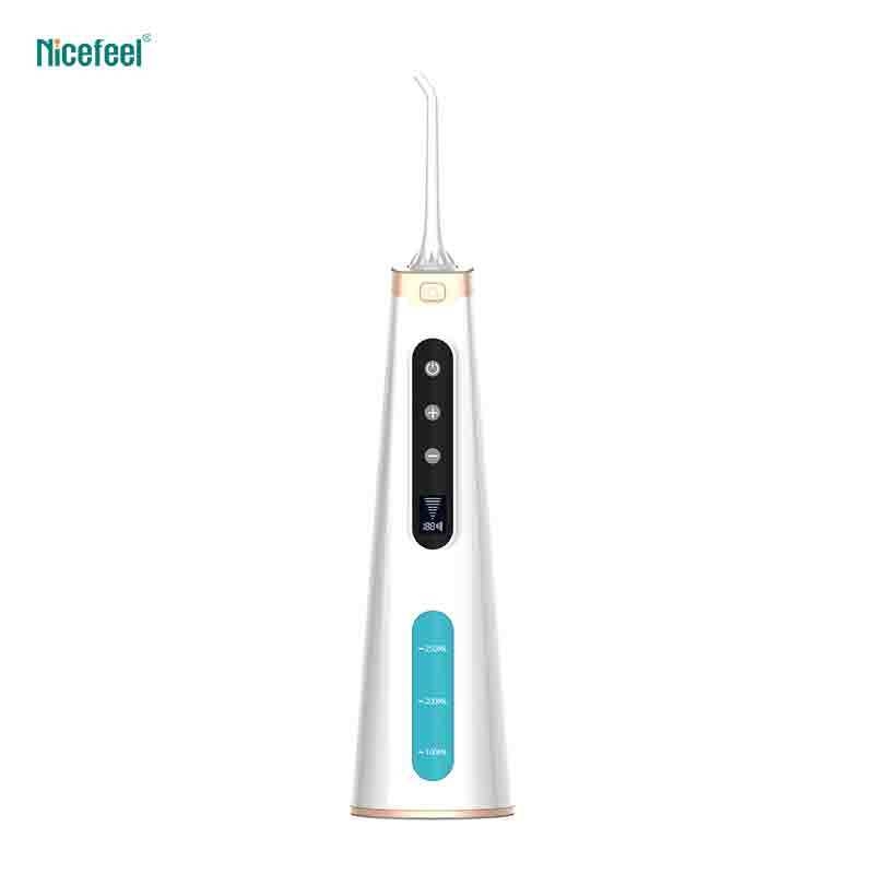 การทําความสะอาดฟันที่อ่อนโยนด้วยเสียงลด ความสุข การดูแลฟันน้ํา Flosser - 197 X 120 X 205mm