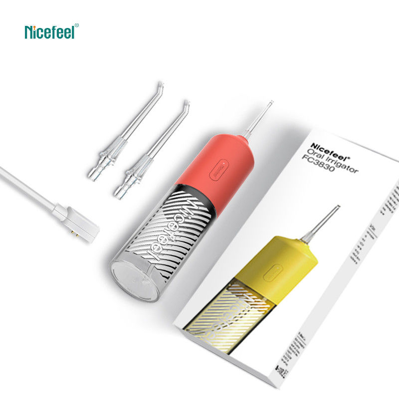 บ้านและการเดินทาง Ipx7 แบบชาร์จทันตกรรม Care Professional Oral Irrigator แบบพกพา Water Flosser สำหรับ Teeth