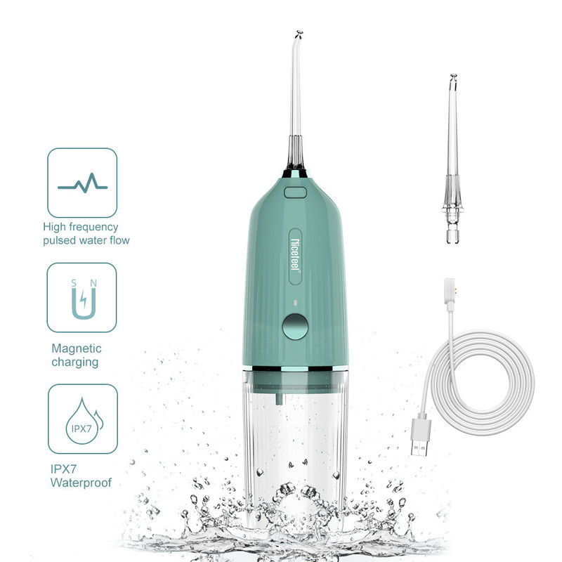FC3920 สไตล์ 130ml IPX7 สาย USB ทันตกรรม Irrigator ช่องปากเครื่องทำความสะอาดฟัน Water Jet