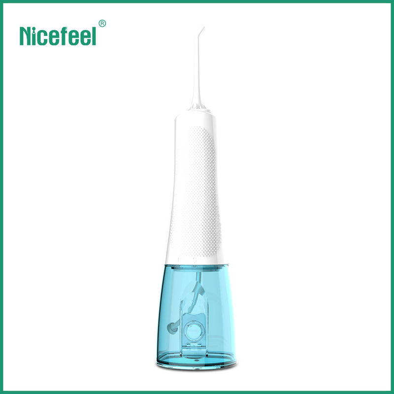 Flosser น้ำไร้สายที่ถอดออกได้ 300ml ถังเก็บน้ำ Handheld Oral Irrigator