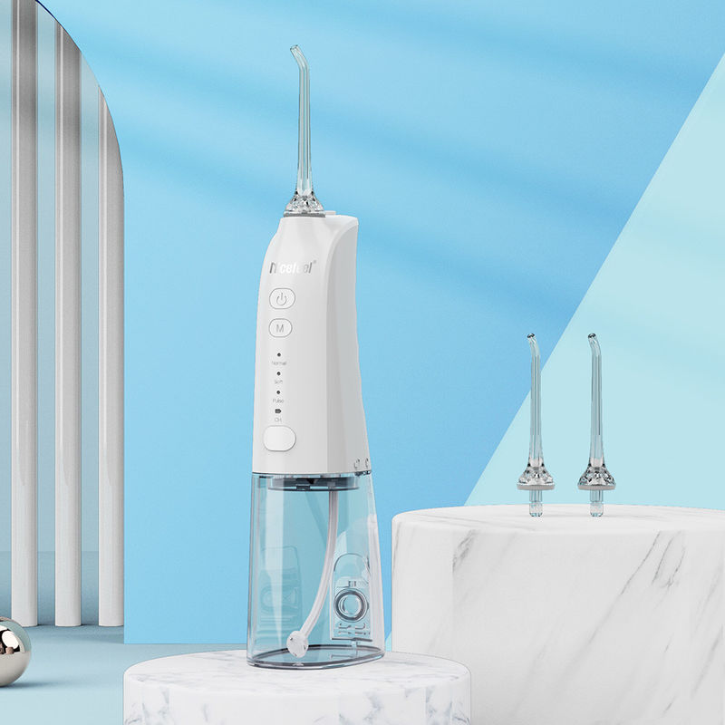 เครื่องฟอกฟันขาวไร้สาย Advanced Water Flosser แบบพกพา 30-100psi ความดัน