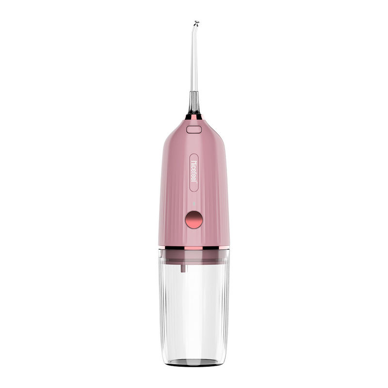 Oral Healthy 130ml Mini Water Flosser อุปกรณ์ชลประทานในช่องปาก 1.5H เวลาในการชาร์จ