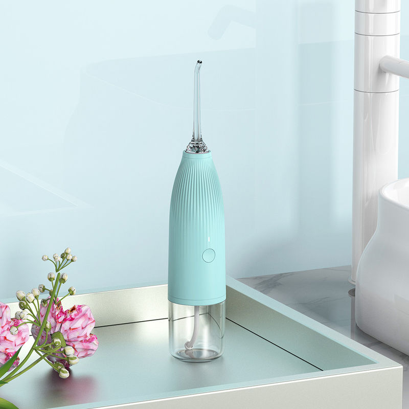 Flosser น้ำไฟฟ้าอัจฉริยะไร้สายมากกว่า 60psi สำหรับการฟอกสีฟัน