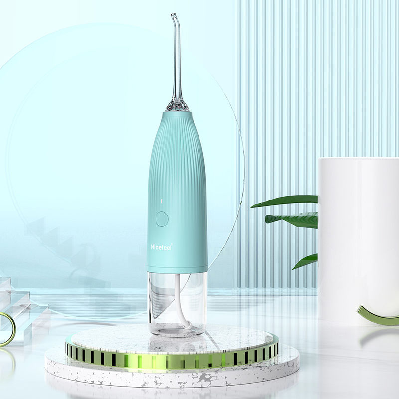 Flosser น้ำไฟฟ้าอัจฉริยะไร้สายมากกว่า 60psi สำหรับการฟอกสีฟัน