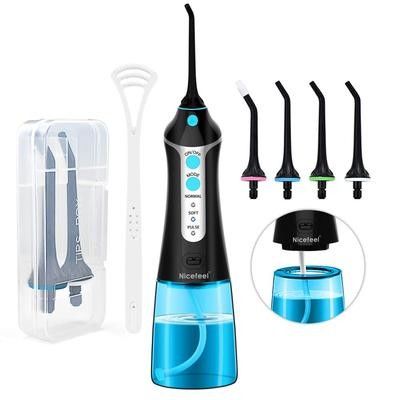 Electric FC159 Nicefeel Flosser น้ำไร้สาย Irrigator ปาก 3 โหมดการทำงาน