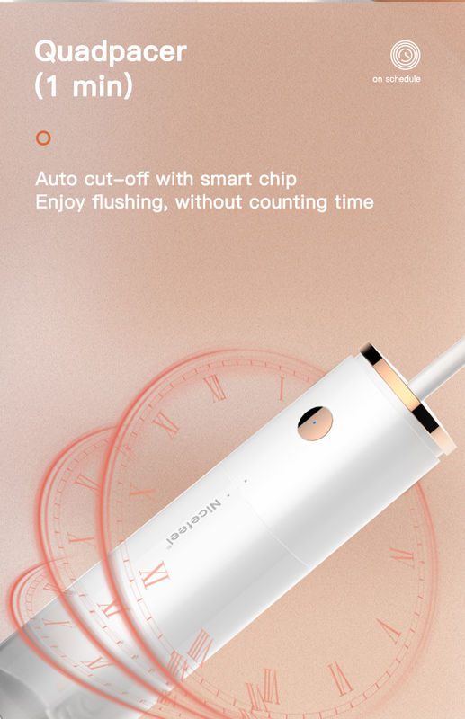 Flosser น้ำไร้สายเลือกแบบพกพาทันตกรรม Irrigator สำหรับฟัน