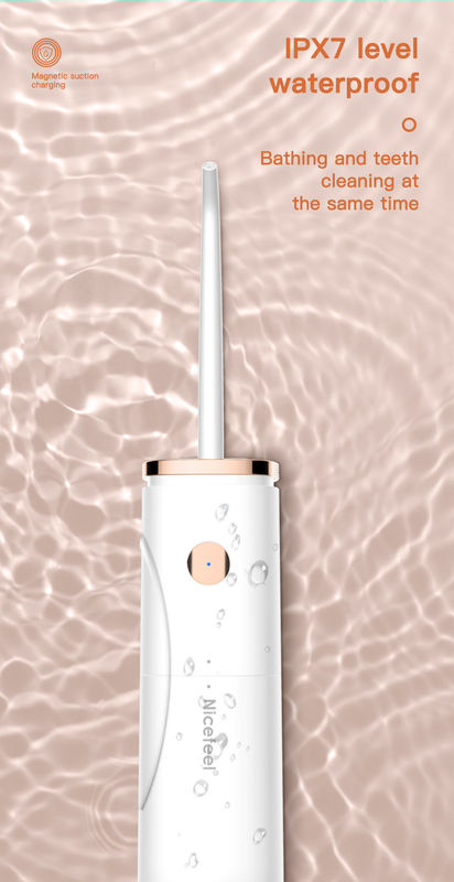 Nicefeel Travel Water Pick Water Flosser เครื่องชลประทานช่องปากแบบมืออาชีพไร้สาย