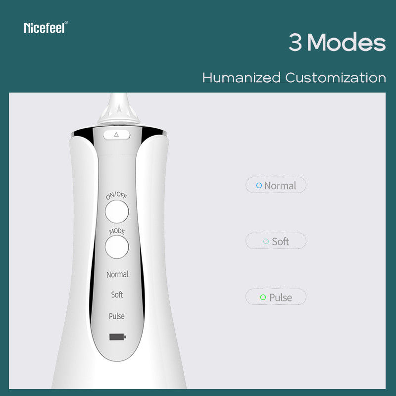 Nicefeel Water Flosser การดูแลทางวิทยาศาสตร์สำหรับสุขภาพช่องปาก Irrigator ปากแบบพกพา