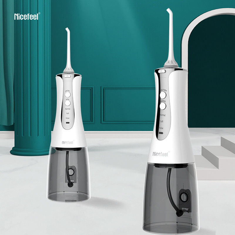 Nicefeel Water Flosser การดูแลทางวิทยาศาสตร์สำหรับสุขภาพช่องปาก Irrigator ปากแบบพกพา