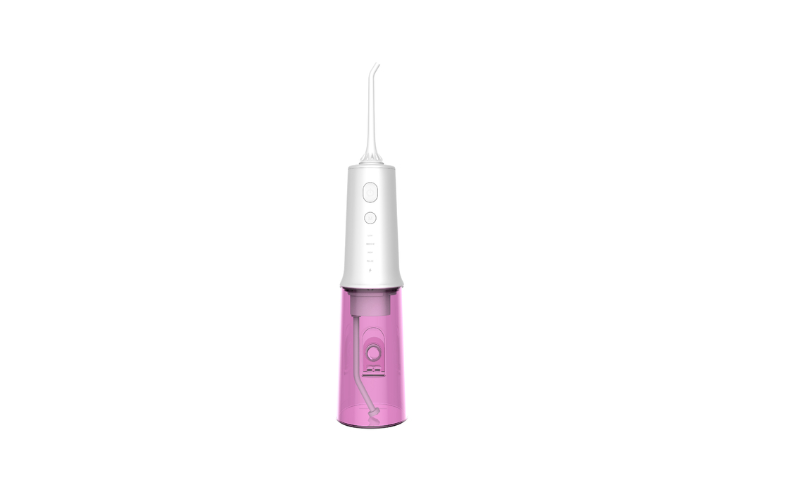 การดูแลส่วนบุคคลแบบพกพาไฟฟ้าชาร์จทันตกรรม Irrigator ปากไร้สาย Water Flosser