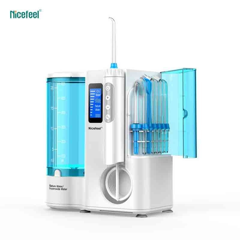 เคาน์เตอร์ถัง 600ml Nicefeel Oral Irrigator สำหรับการดูแลช่องปากทุกวัน