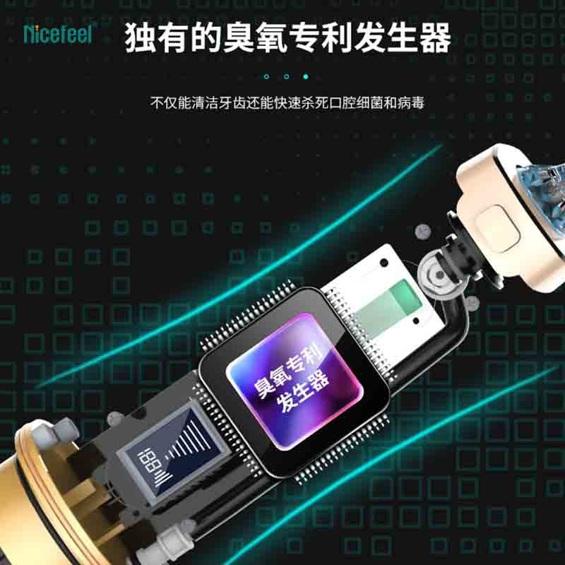 1600mAh Nicefeel Superoxide water Flosser น้ำยาล้างช่องปากสำหรับการดูแลช่องปาก