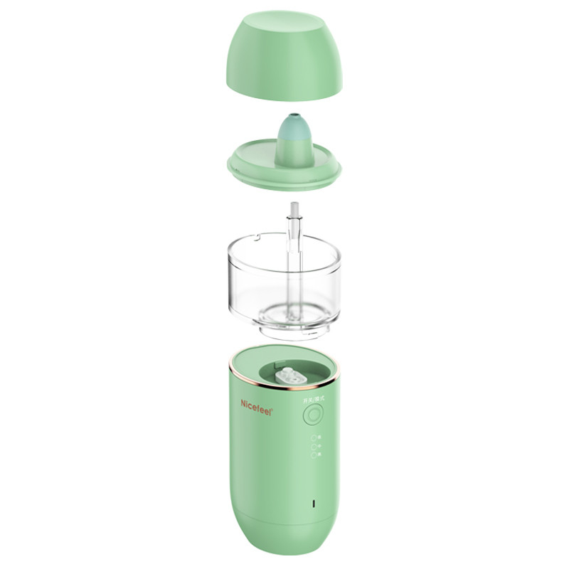Nicefeel สามโหมดการทำงานทุกวันใช้ Irrigator จมูกไฟฟ้าพร้อมถัง 40ml